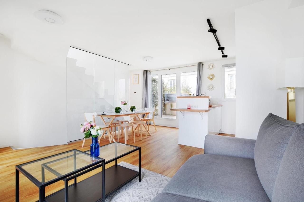 Exceptional Triplex With Terrace - Montmartre Lägenhet Paris Exteriör bild