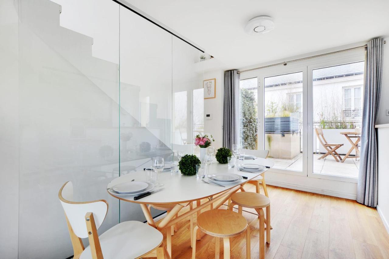Exceptional Triplex With Terrace - Montmartre Lägenhet Paris Exteriör bild